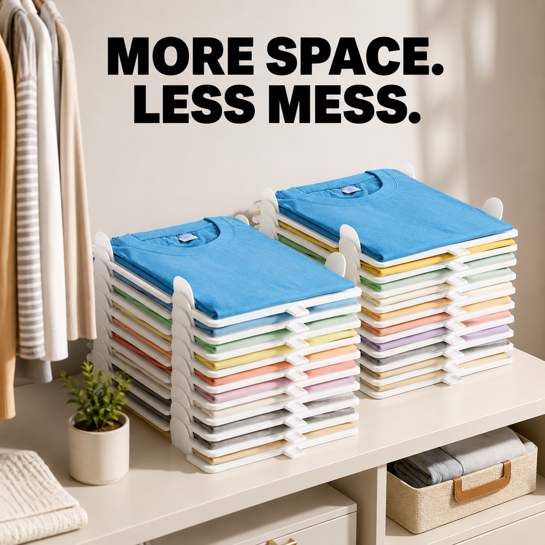 EasyFold™ Stackable Clothes Organizer